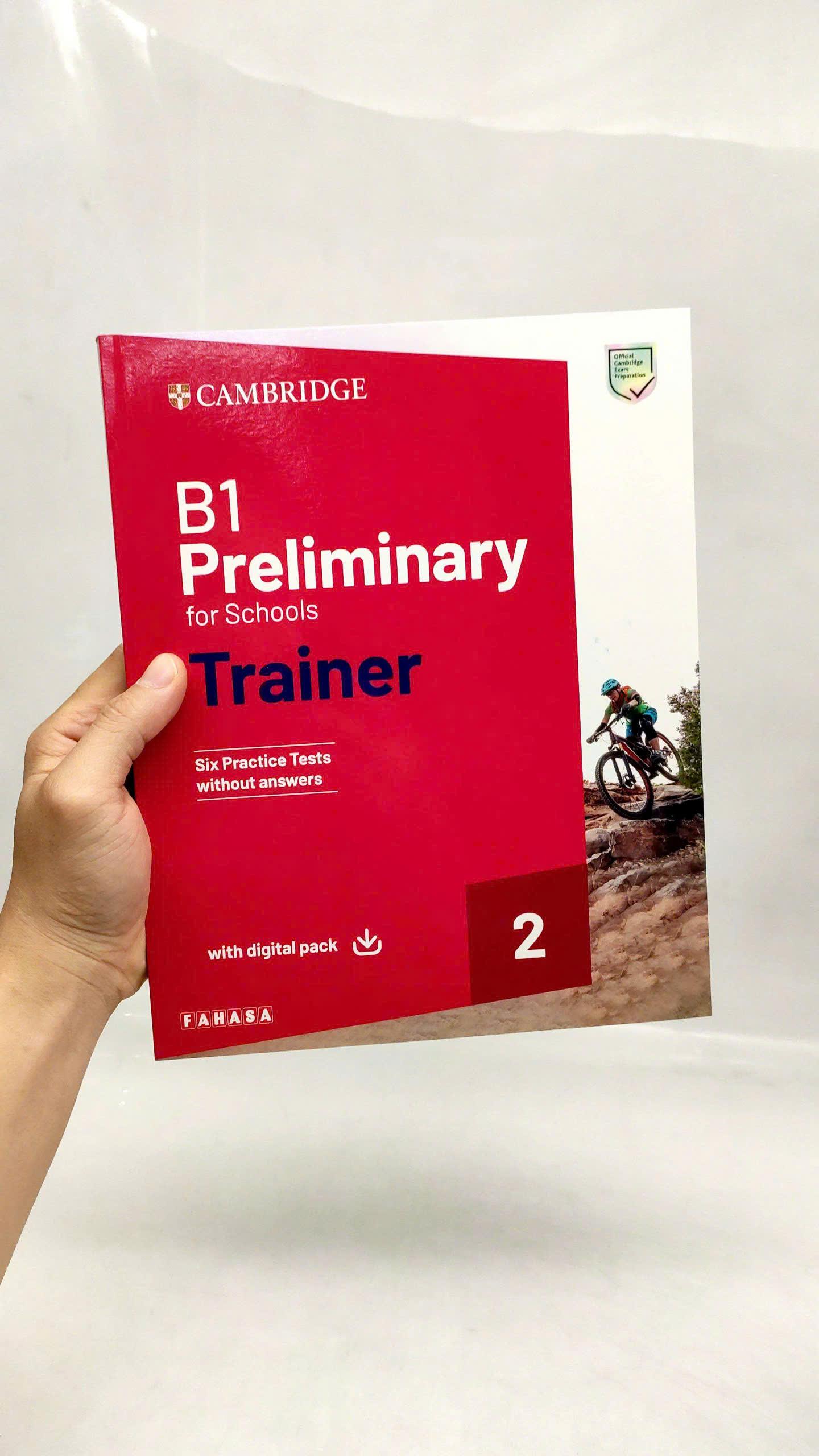 Sách ngoại văn: B1 Preliminary For Schools - Trainer 2 Without Anwers
