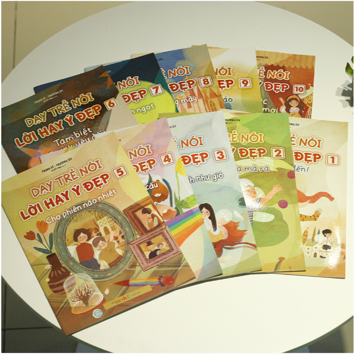 Sách - Dạy Trẻ Nói Lời Hay Ý Đẹp - Bộ 10 cuốn lẻ tùy chọn (ML)