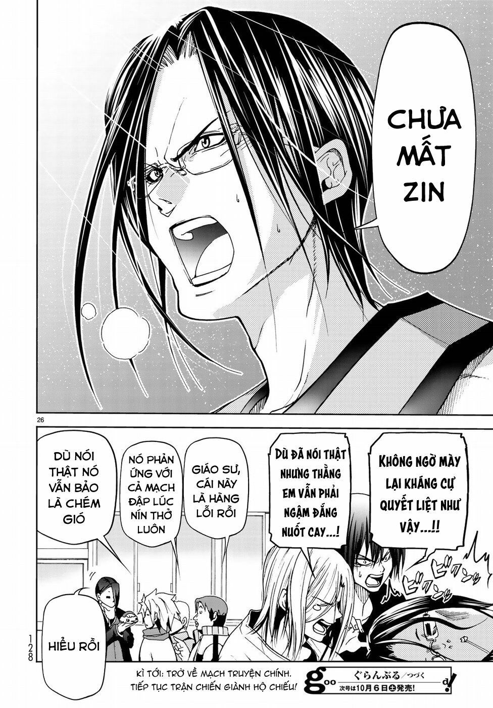 cô gái thích lặn - grand blue chapter 47.5 26