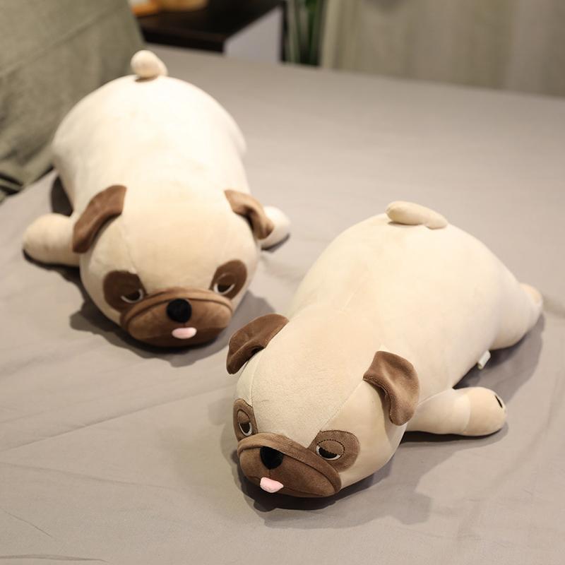Miễn Phí Vận Chuyển Sang Trọng Pug Đồ Chơi Nhồi Bông Sang Trọng Động Vật Shar Pei Mềm Búp Bê Chó Sang Trọng Đồ Chơi Gối Trẻ Em Đồ Chơi Quà Tặng Sinh Nhật dành Cho Người Bạn
