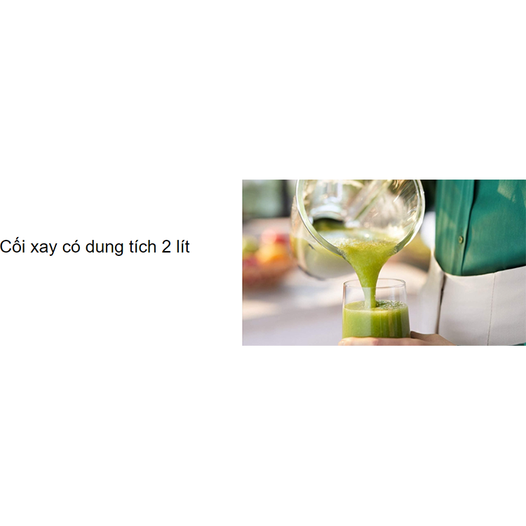 Máy xay sinh tố Philips HR3573/90  - Hàng Chính Hãng