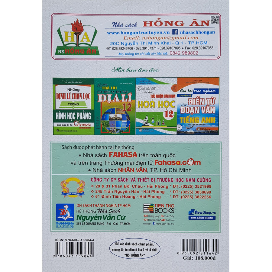 Ngân Hàng Câu Hỏi Trắc Nghiệm Sinh Học