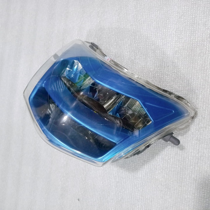 Cụm pha đèn 2 tầng Lắp xe Wave A 50, 100,110 ,Wave S 100, Wave RS 100, Wave RSX 100 Màu Xanh Ngọc - TKB8596