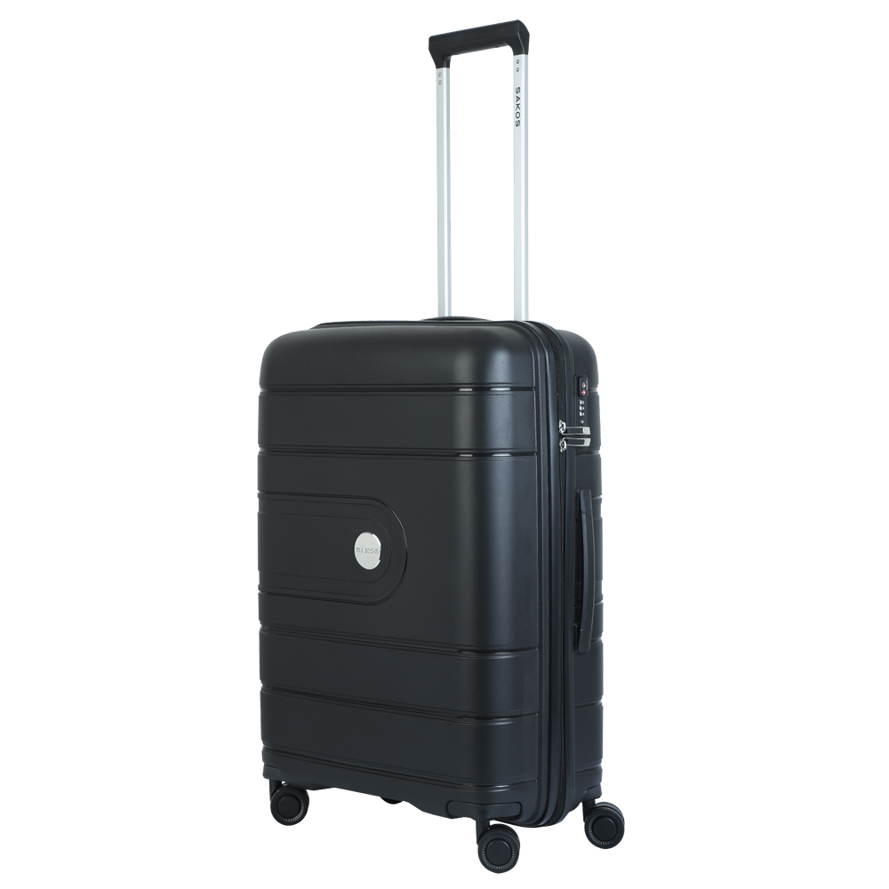 Vali Kéo Nhựa Du Lịch SAKOS PARALLE Z26 - Size M / Ký Gửi - Khóa TSA - Nhựa PP