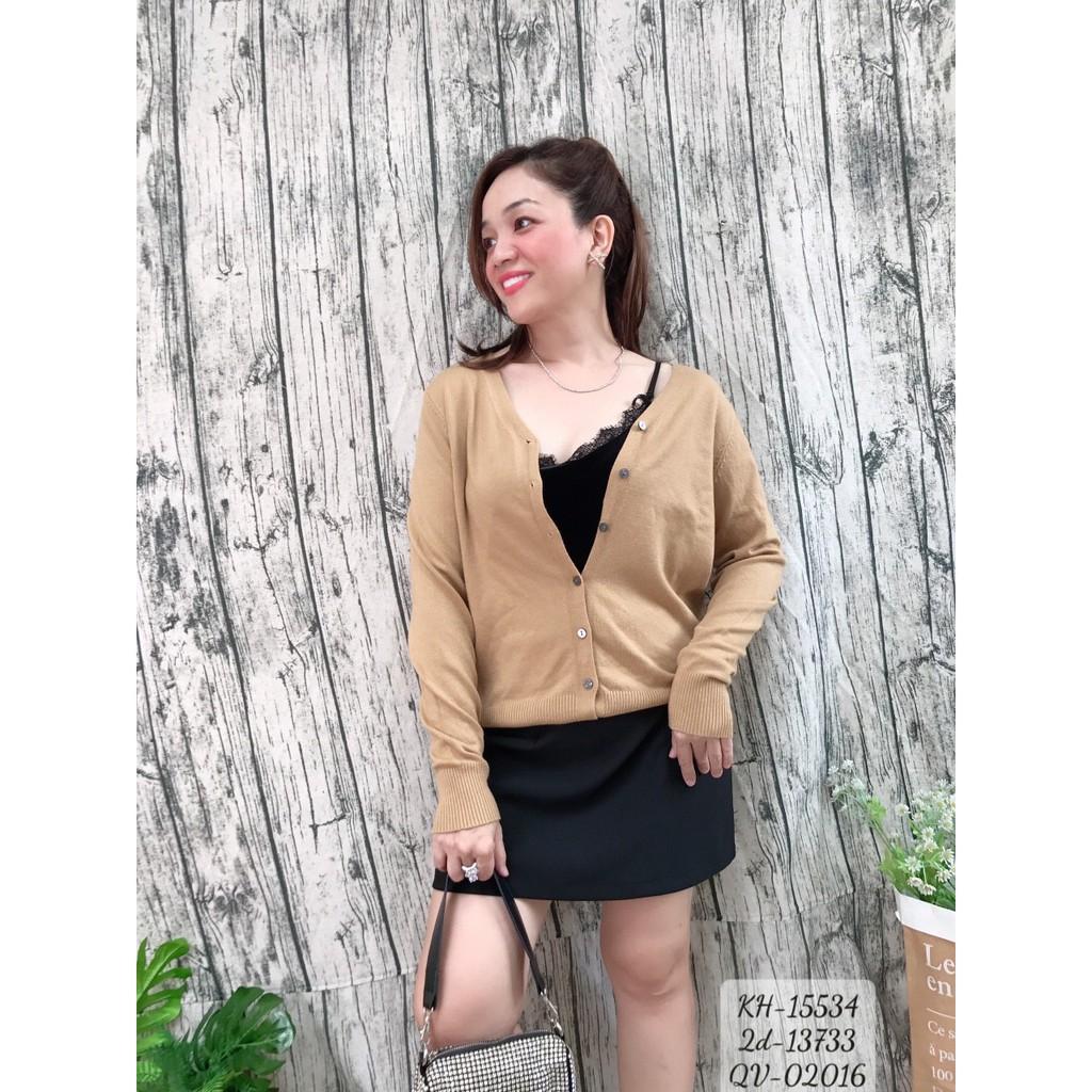 Khoác len BIG SIZE cardigan dệt kim len co giãn 15534