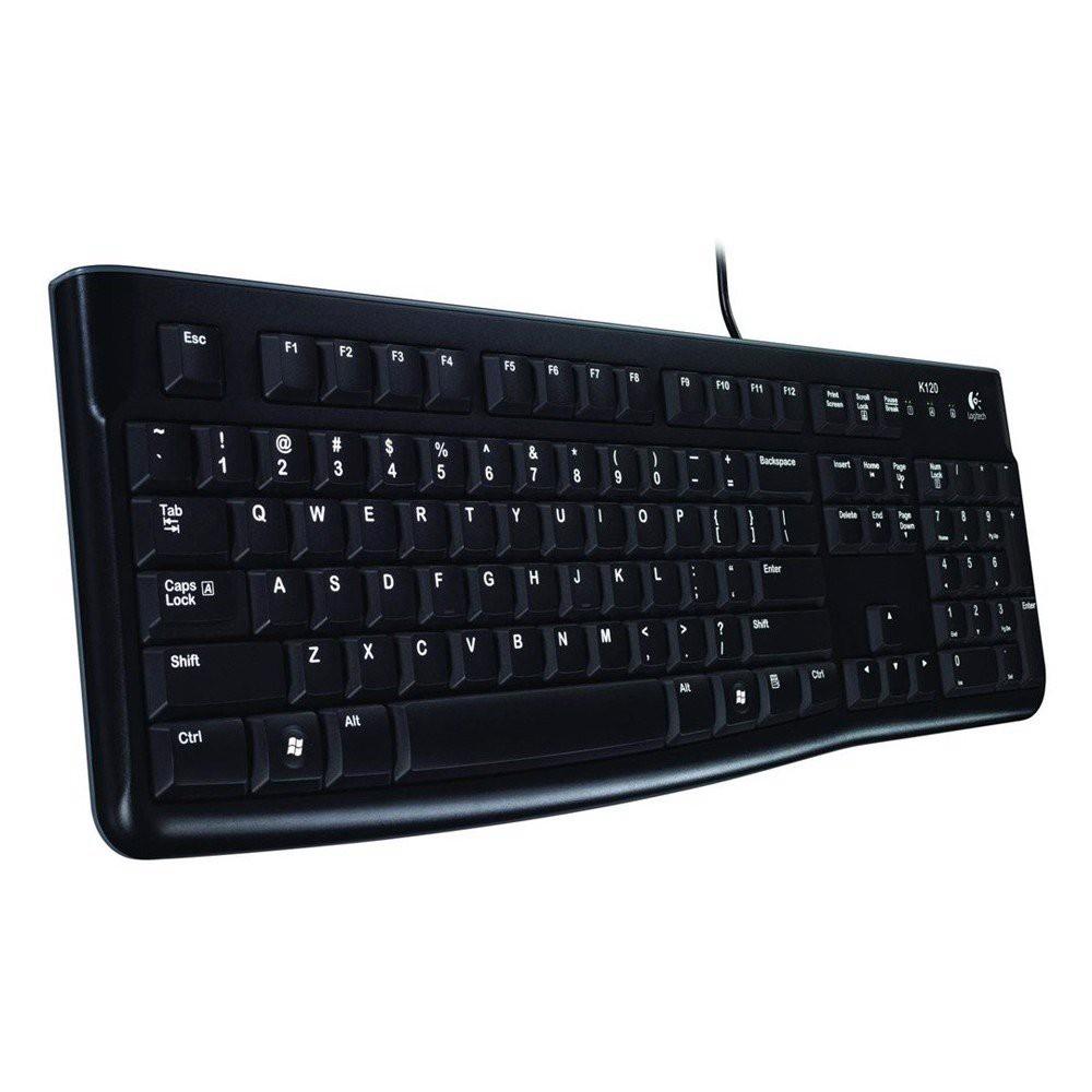 Bàn phím Logitech K120 USB Hàng chính hãng