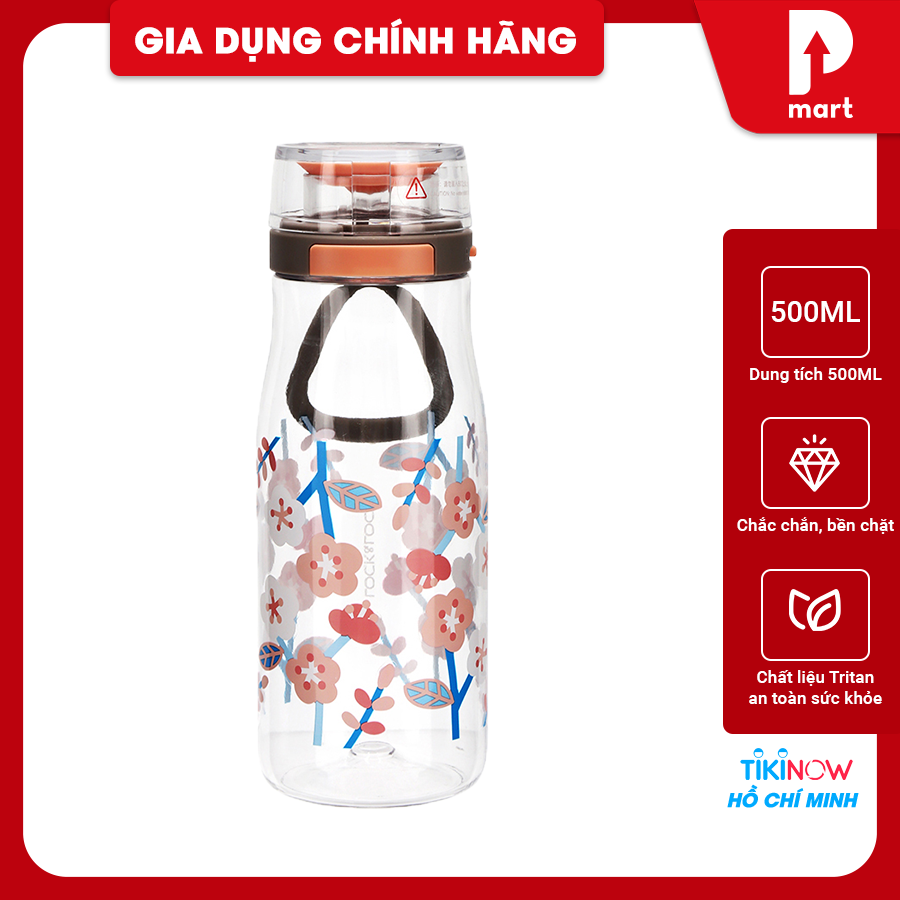 Bình Nước Lock&Lock One Touch ABF687LPIK 500ml