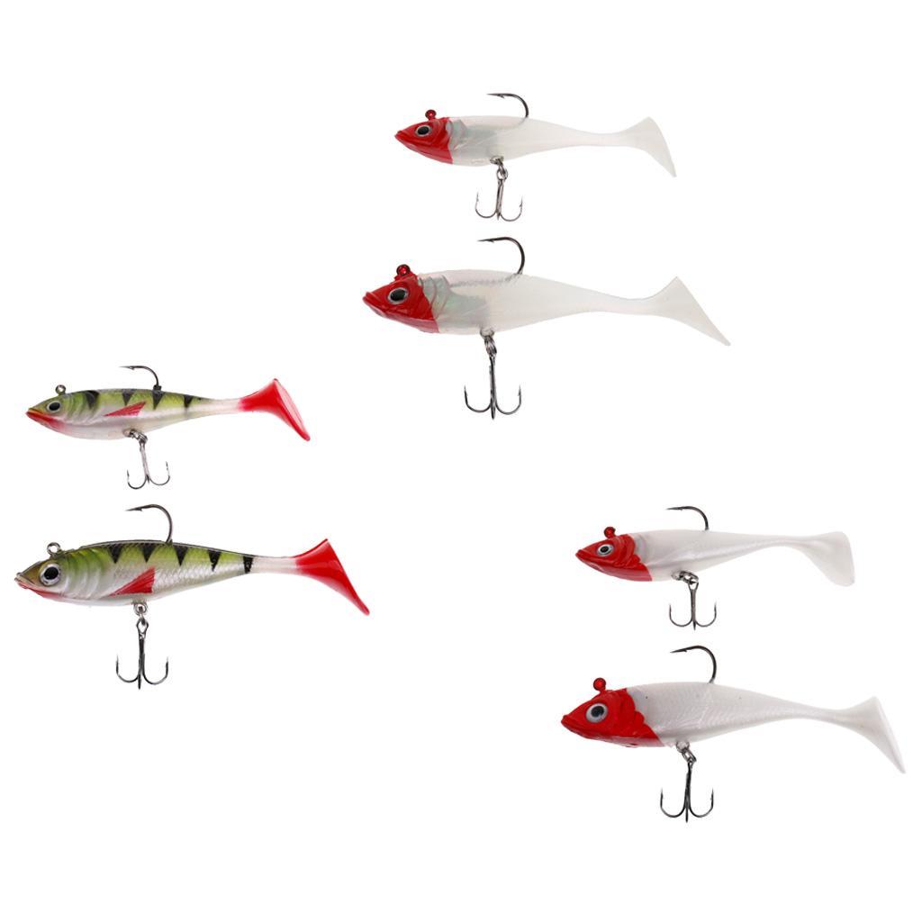 Soft Lead Fishing Lures Hook Baits Minnow Lures Bionic Bait