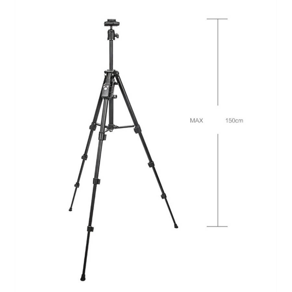 Chân máy tripod YUNTENG VCT-6109 hỗ trợ quay chụp Topsot từ trên xuống - Hàng chính hãng