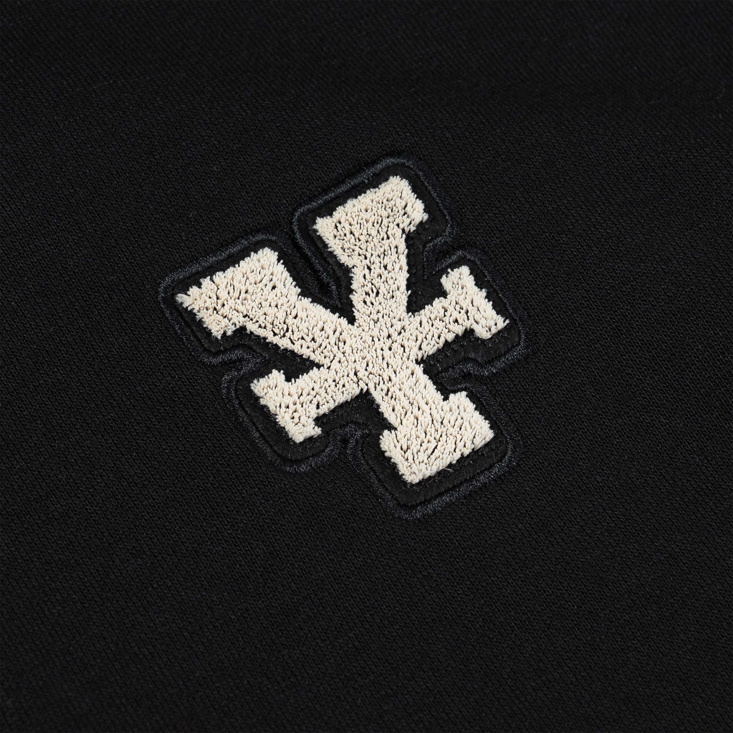 Áo Khoác DirtyCoins Y Patch Zipped Hoodie - Black