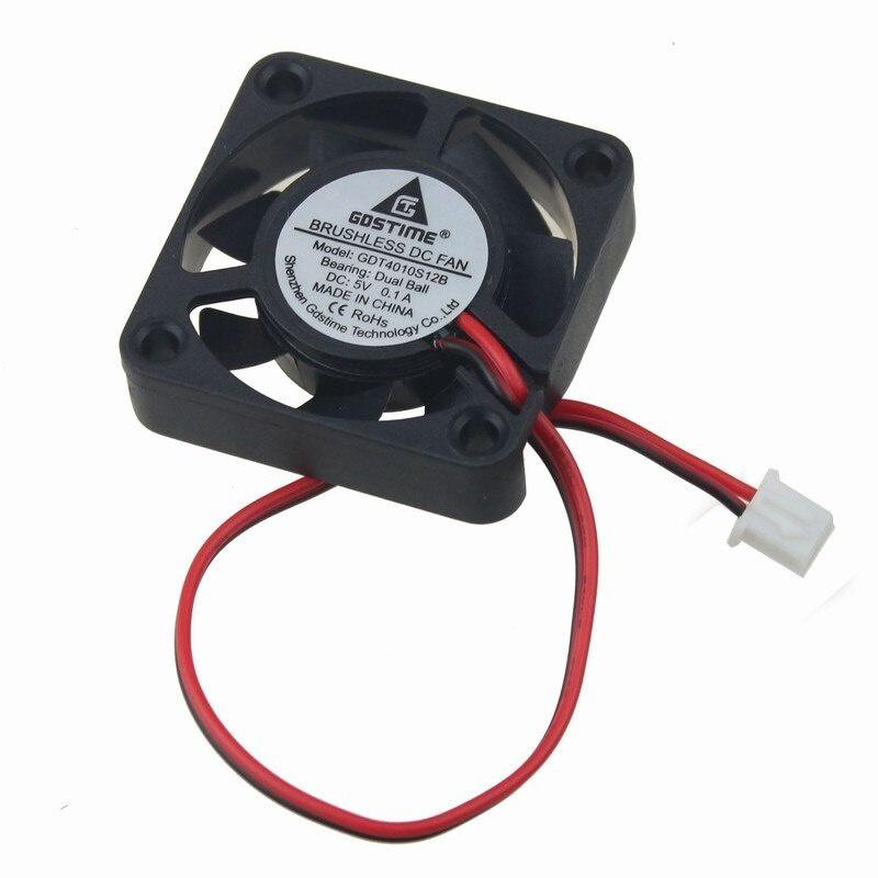 Set 2 Quạt Tản Nhiệt 4010 Dc 40x40 X 10mm 4cm 5v 0.1a 7 Lưỡi 40mm X 10mm Cho Máy In 3d