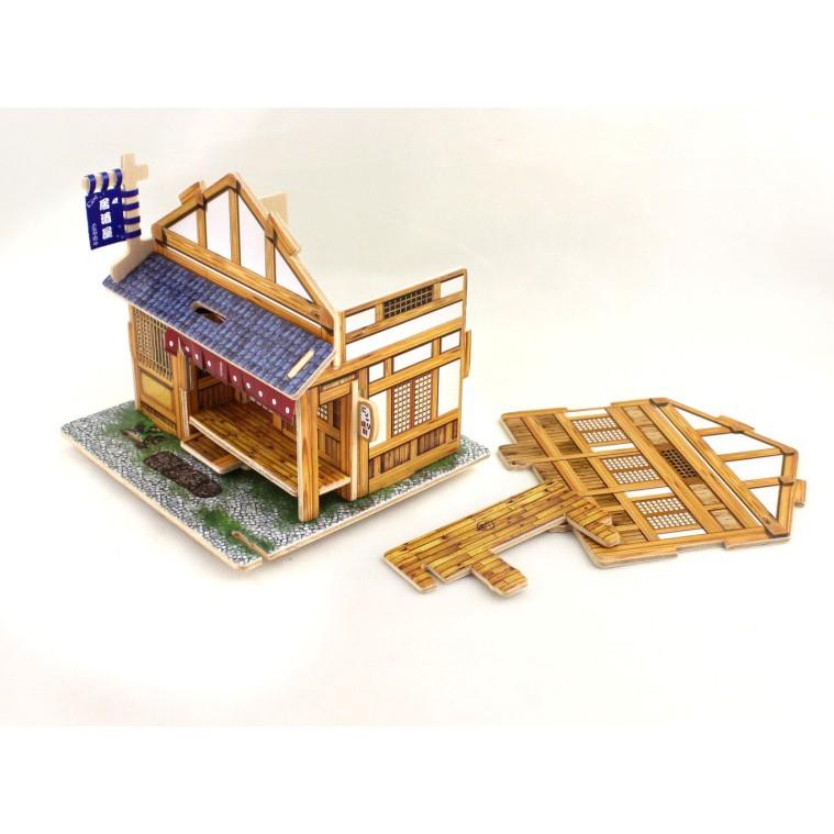 Mô hình gỗ - Japan Tea House F120