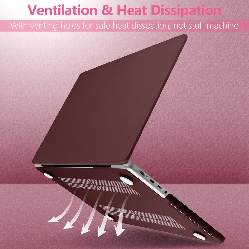 Bao da Batianda thích hợp cho Macbook Pro14 M1 2021 Air1379 A2337 M1 A1932 A1466 Retina13 15 16inch A233859