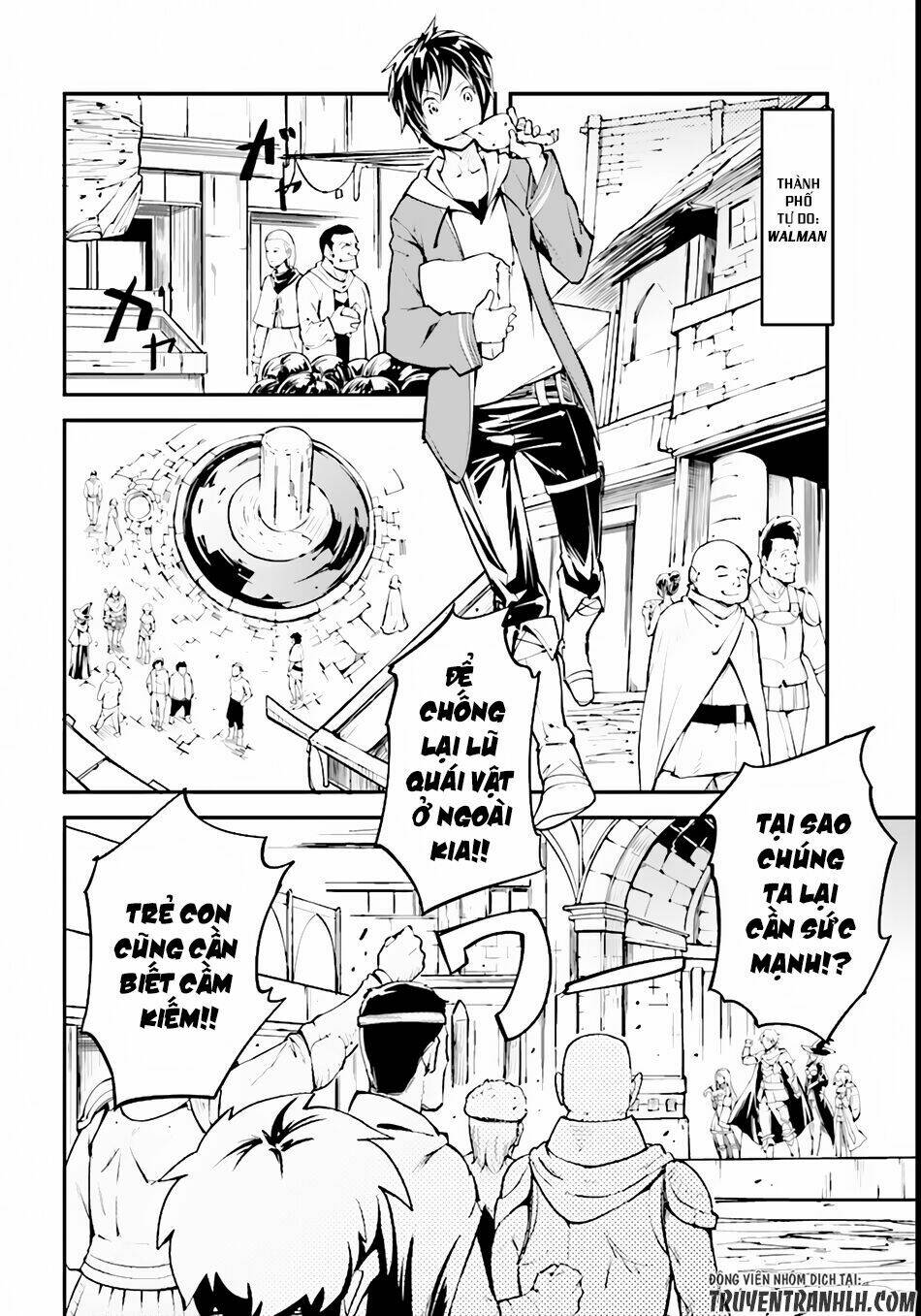 tên thường dân lv.999 chapter 1 13