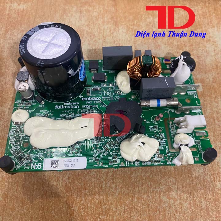 Bo mạch công suất dành cho tủ lạnh AQUA, có thể thay thế cho nhiều loại model hàng chính hãng, Điện Lạnh Thuận Dung