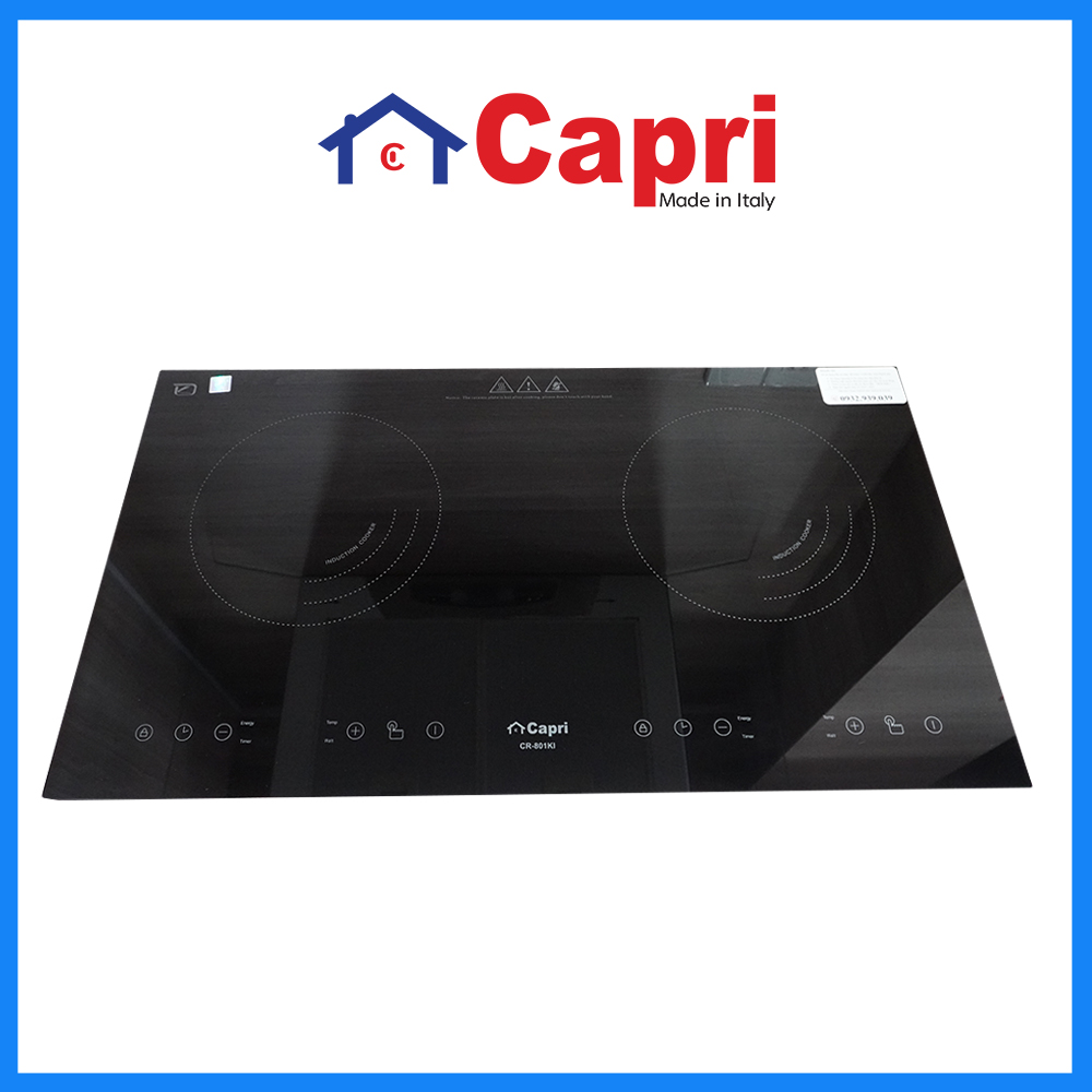 Bếp điện từ đôi Capri CR-801KI | Hàng chính hãng | Tiết kiệm điện