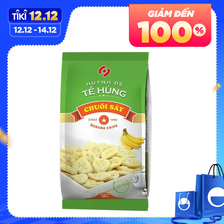 Chuối Sấy Huynh Đệ Tề Hùng 500g