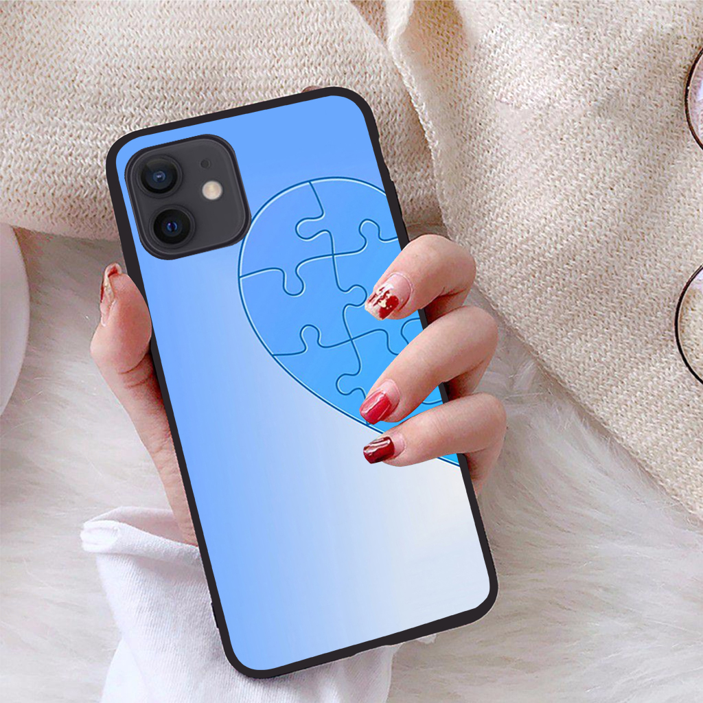 Ốp lưng dành cho iPhone 12 viền dẻo TPU Bộ sưu tập ốp đôi - Hàng chính hãng