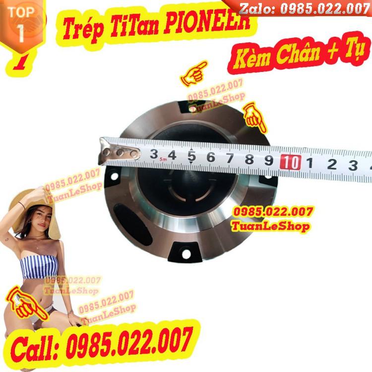 LOA  PIO13 TREBLE RỜI PIONEER MẶT ĐEN KÈM CHÂN ĐẾ VÀ TỤ 3,3MF XỊN – BỘ 02 LOA PIO 13