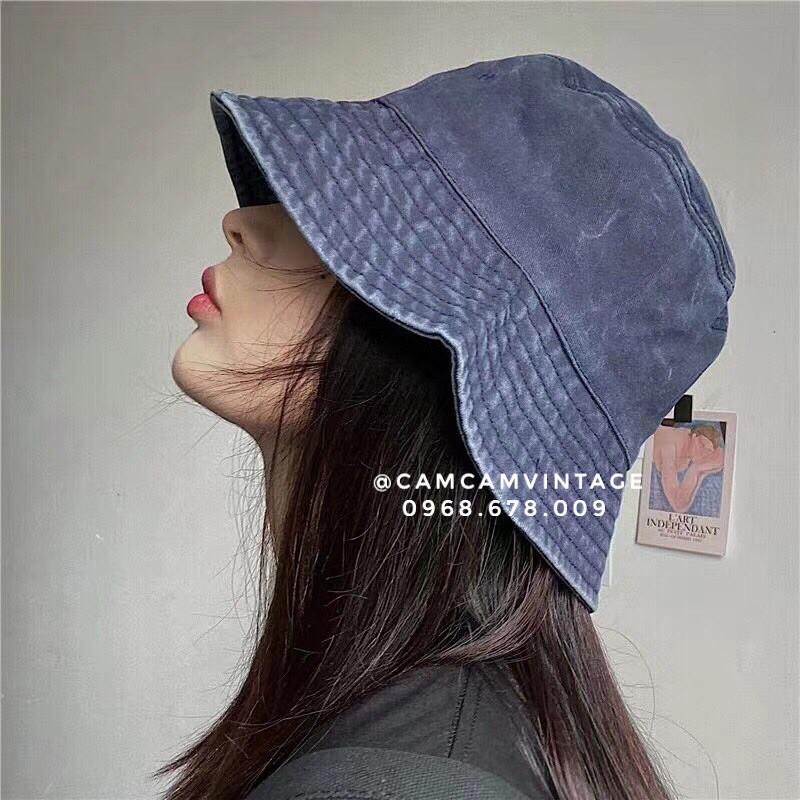 MŨ BUCKET DENIM NÓN BUCKET BÒ JEANS