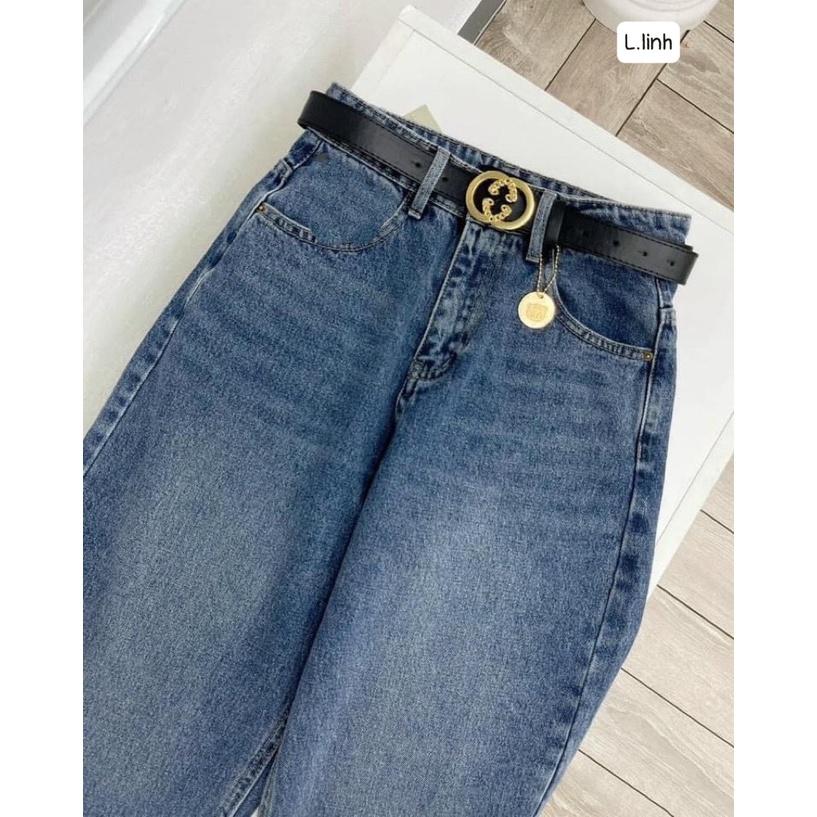 QUẦN JEAN BOY XANH CẠP CAO