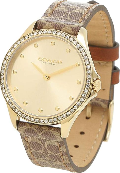 Đồng Hồ Nữ Đính Swarovski Dây Da Coach 14503218 (31mm)