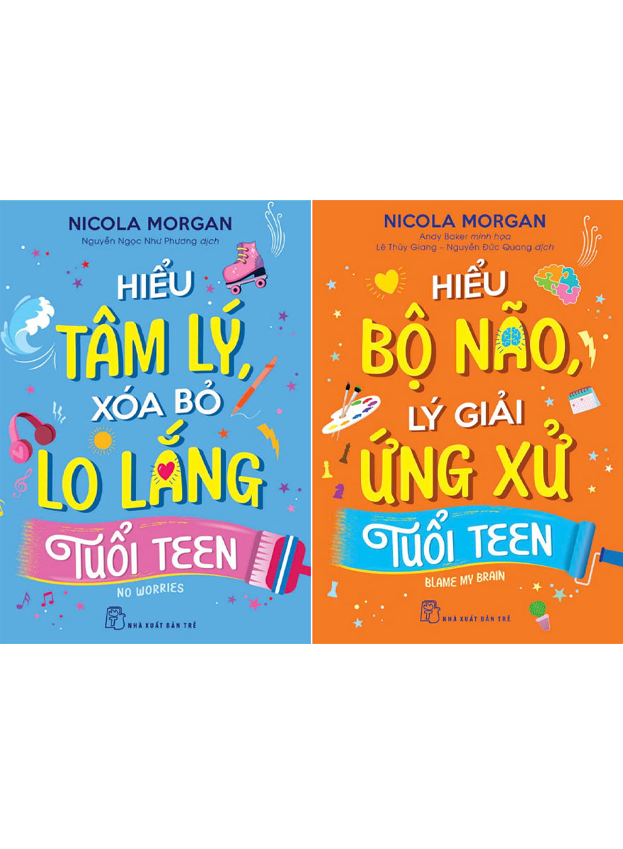 Combo Sách Dành Cho Tuổi Teen: Hiểu Tâm Lý, Xóa Bỏ Lo Lắng + Hiểu Bộ Não, Lý Giải Ứng Xử Tuổi Teen (Bộ 2 Cuốn) - TRE
