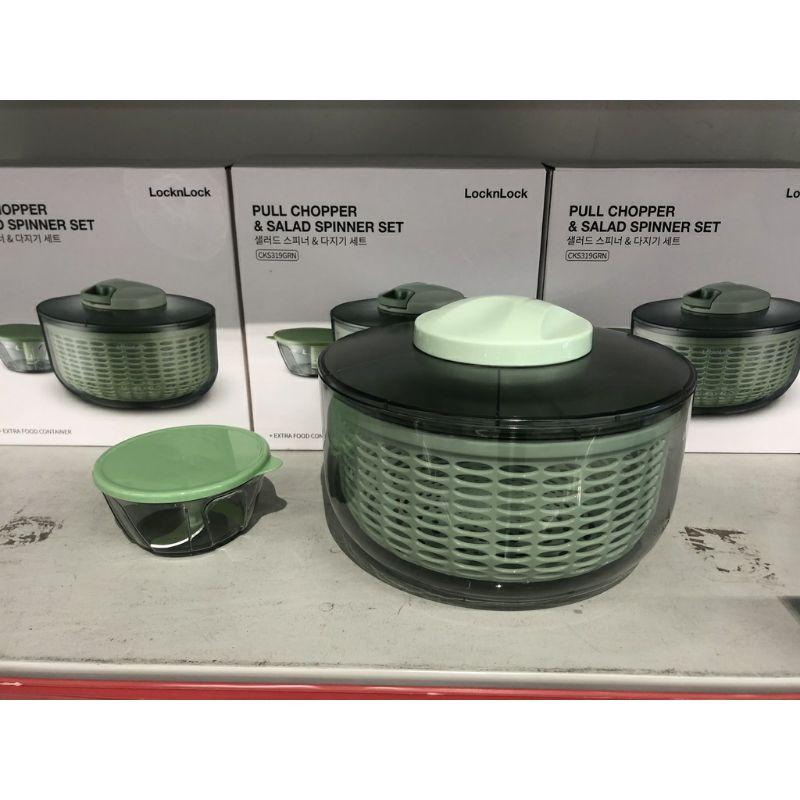 Bộ Rổ Quay Rau Kèm Dụng Cụ Băm Rau Củ Cao Cấp CKS319GRN