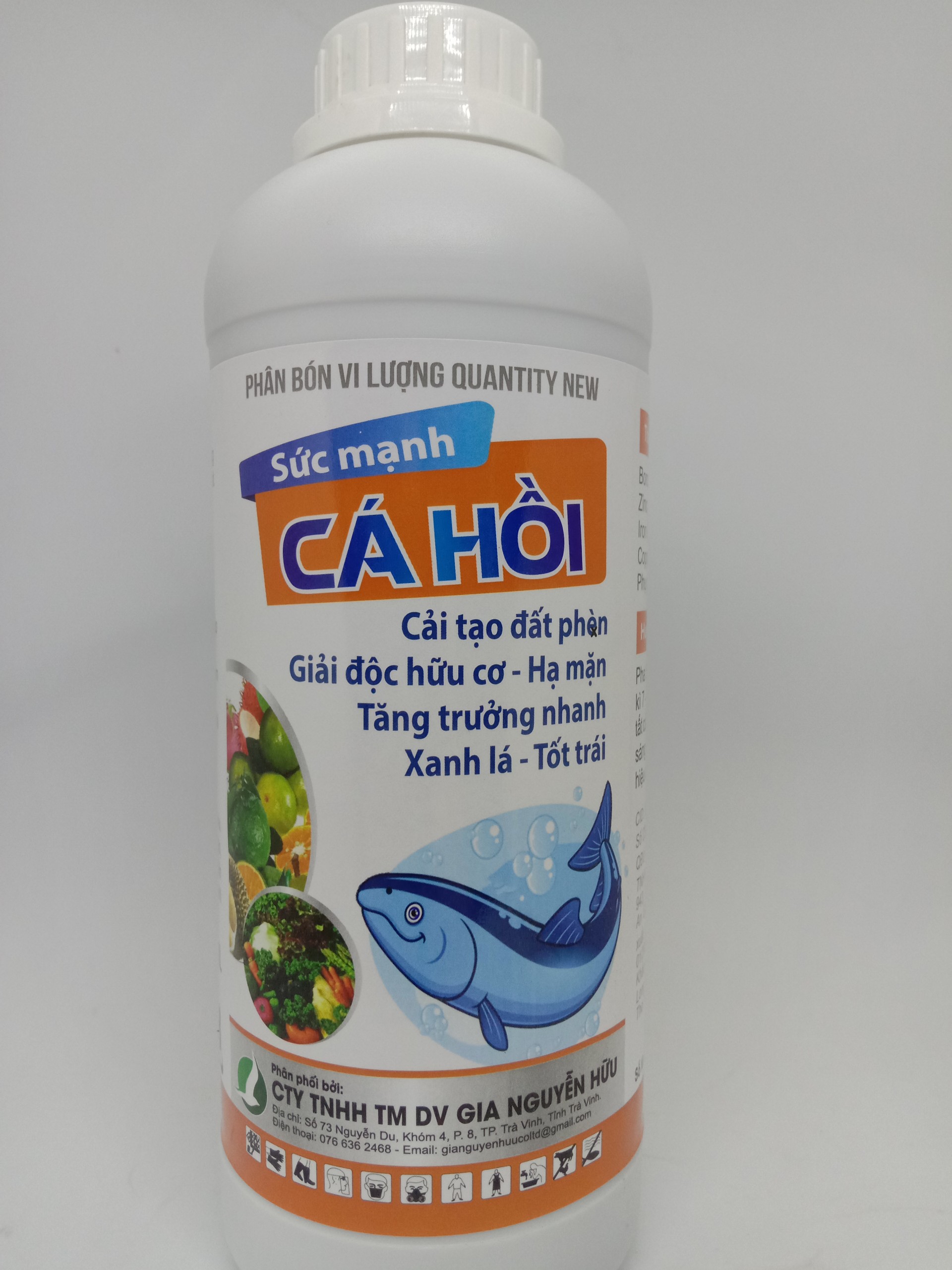 ĐẠM CÁ HỒI - DƯỠNG CÂY, XANH LÁ