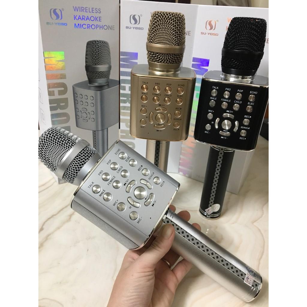 Micro Karaoke Bluetooth Cao Cấp YS-96 Tích Hợp Loa Bass- Livestream Siêu Hay 5.0