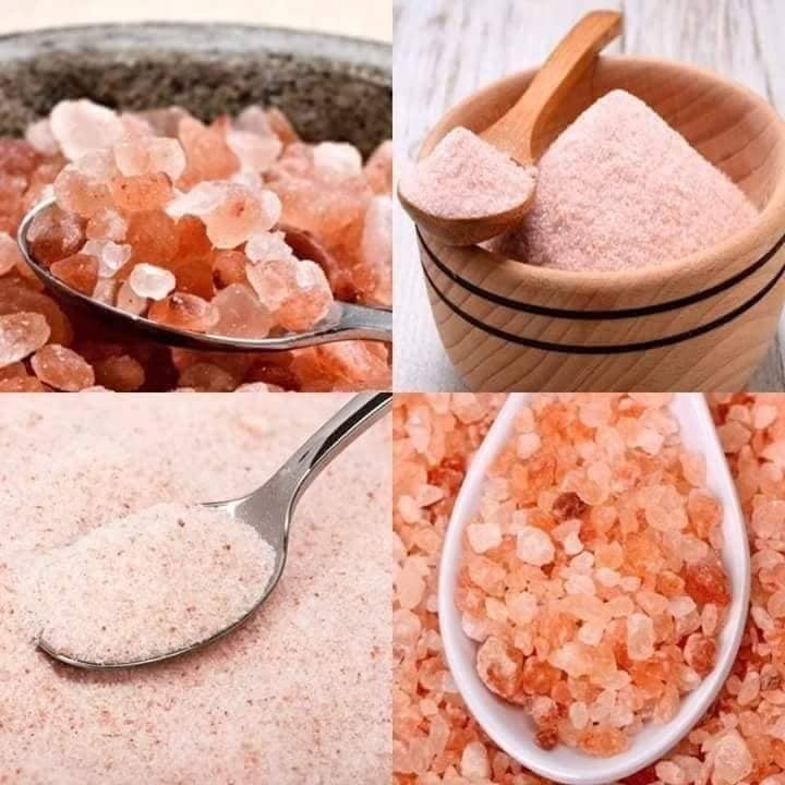Muối hồng Himalaya Nhập Khẩu Pakistan dạng mịn 500g