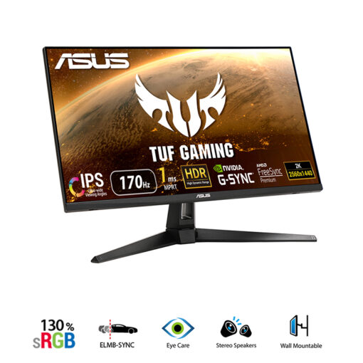 Màn hình Gaming Asus TUF Gaming VG27AQ1A 27 inch WQHD IPS 170Hz 1ms FreeSync - Hàng Chính Hãng