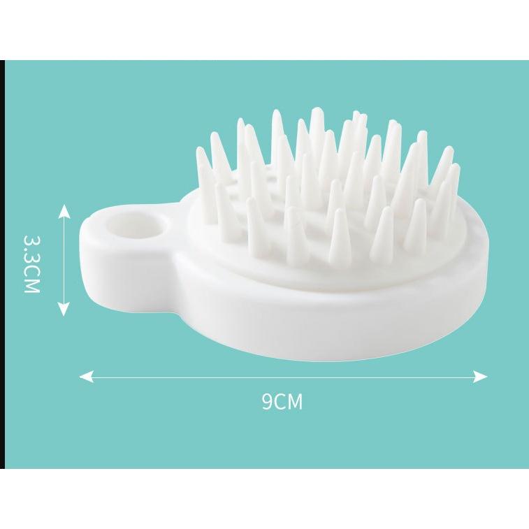 Lược Gội Đầu Silicon Mát Xa Da Đầu Giảm Rụng Kích Thích Mọc Tóc