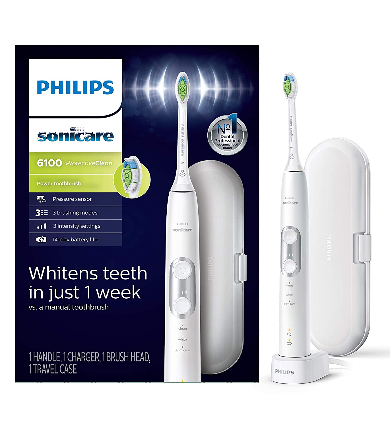 Bàn chải đánh răng Philips Sonicare ProtectiveClean 6100