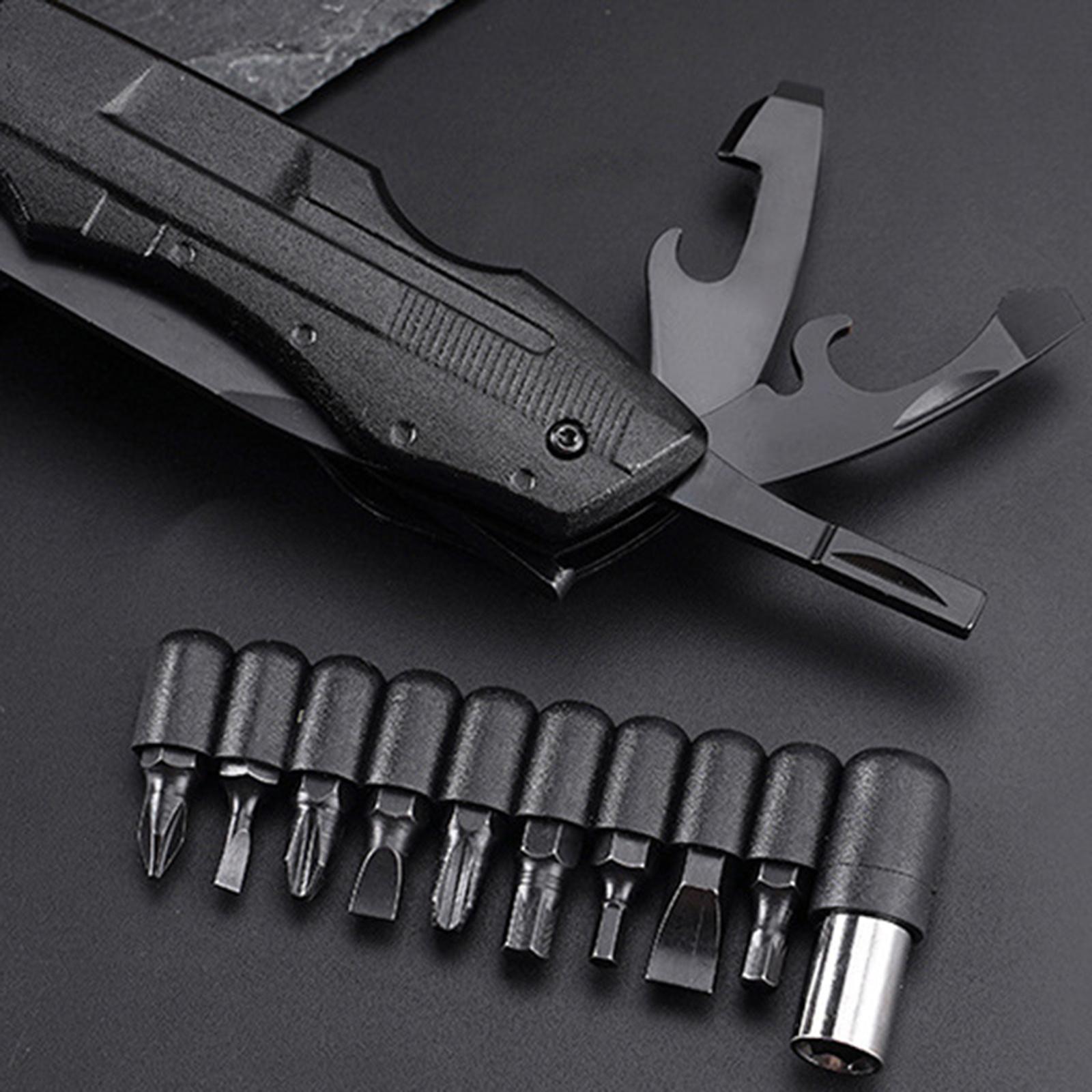 Multitool Knives Pliers Multifunctional Wire Cutter Survival Tool for Hiking