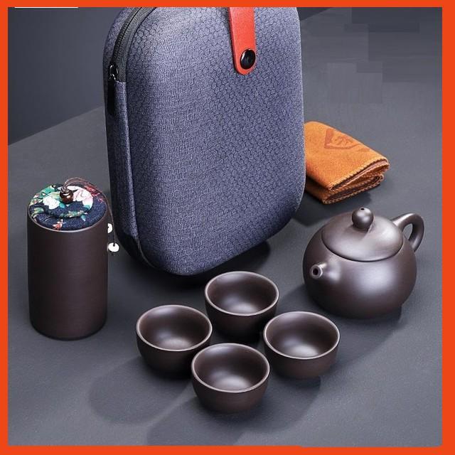 Khuyến mãi - Bộ ấm trà Long Tỉnh phong cách cổ điển