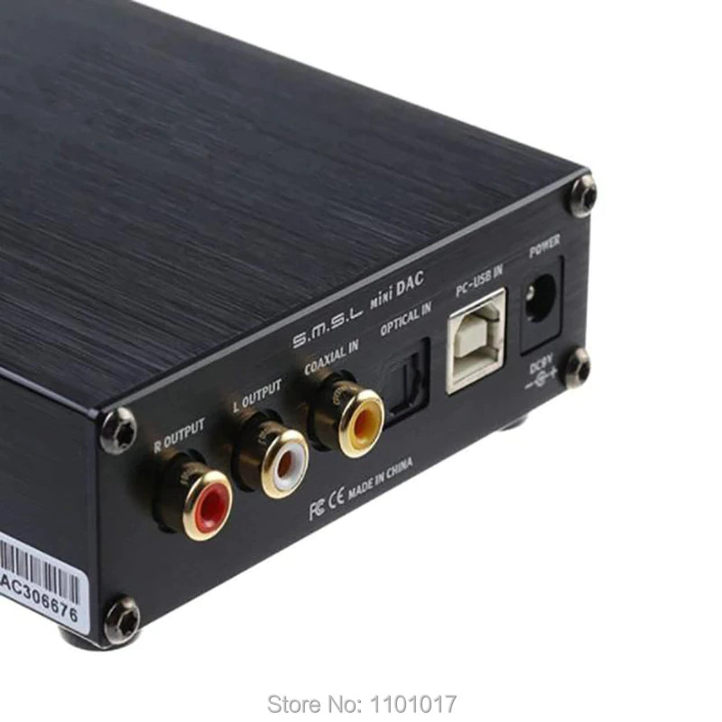 Bộ Giải Mã Âm Thanh SMSL Sanskrit-PRO DAC Digital to Analog Converter Support 32bit/384KHz DSD512 Decoding USB/Optical/Coaxial Input - Hàng Chính Hãng