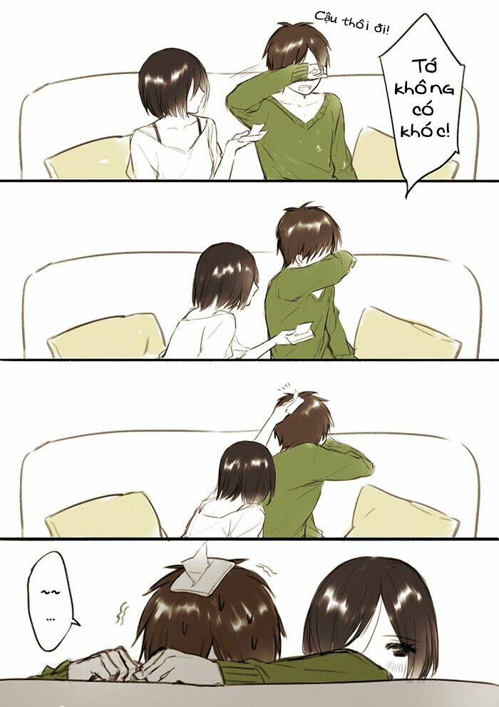 tấn công người khổng lồ - doujinshi our night chapter 1 2