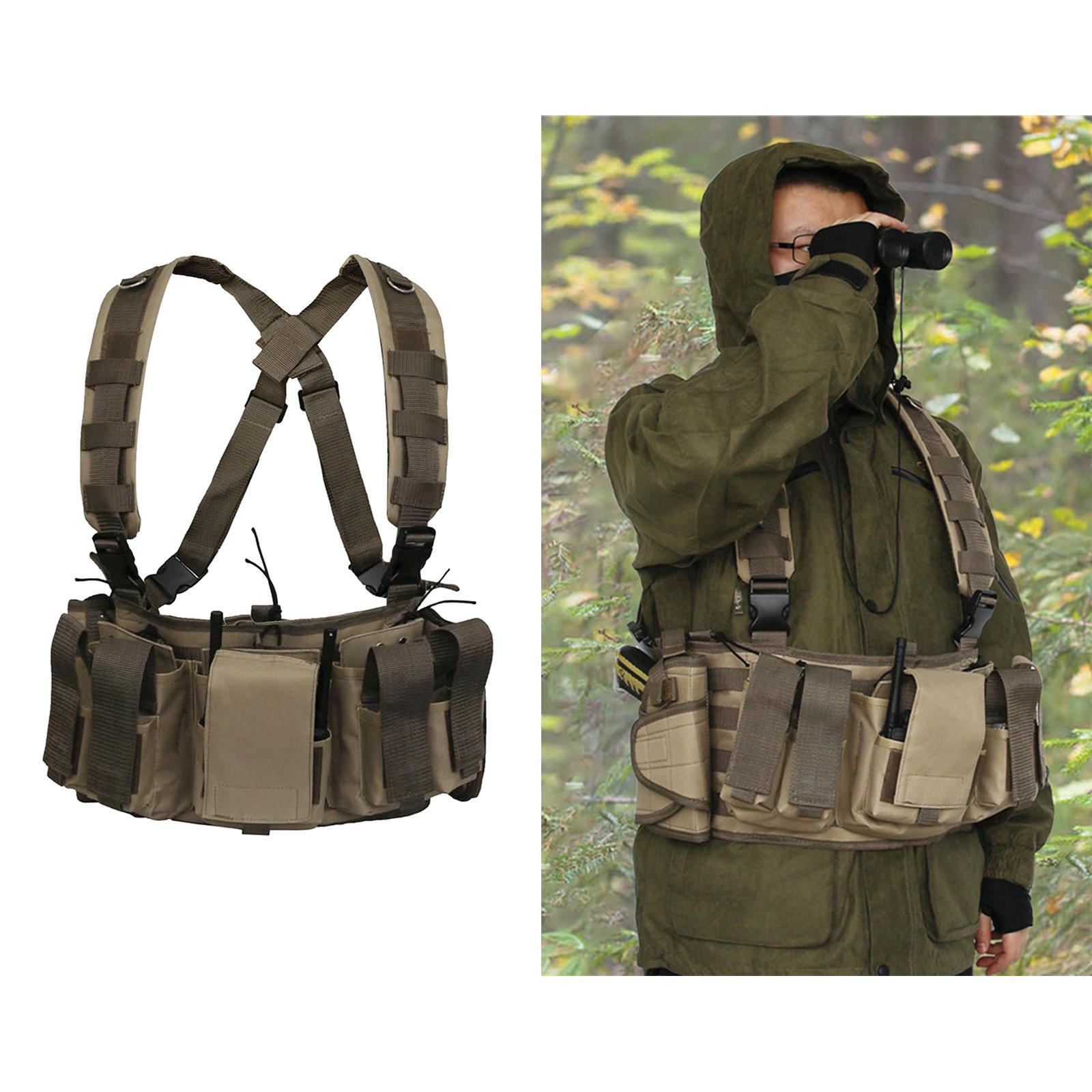 Chest Rig Women Men Vest CS Game 30"-60" Jacket