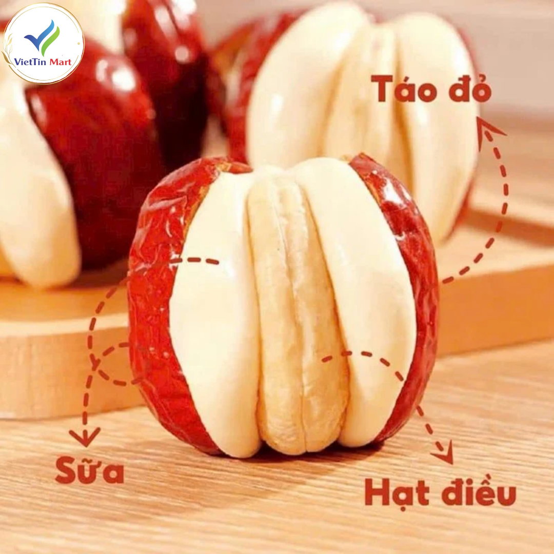 Táo Đỏ Kẹp Sữa Lạc Đà 250g VietTin Mart