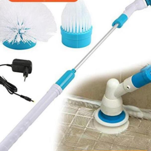 Chổi Lau Nhà Lau Chùi Thông Minh loại dùng Điện Đa Năng 360 Độ Lau Sạch Nhanh, Nhỏ Gọn, Tiện Dụng