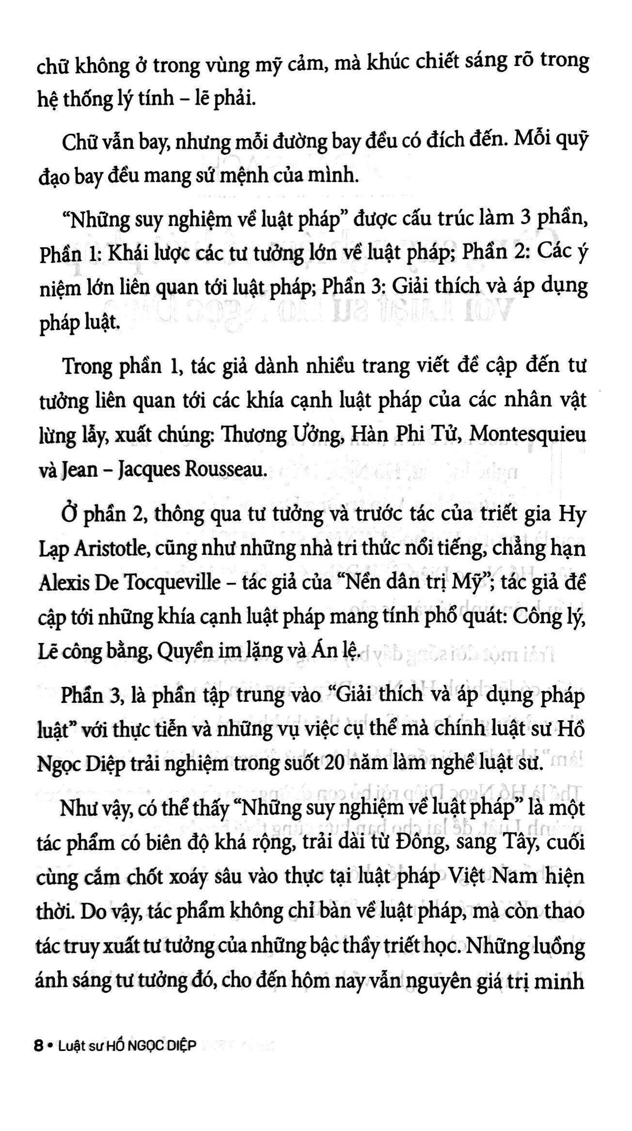 Những Suy Nghiệm Về Luật Pháp