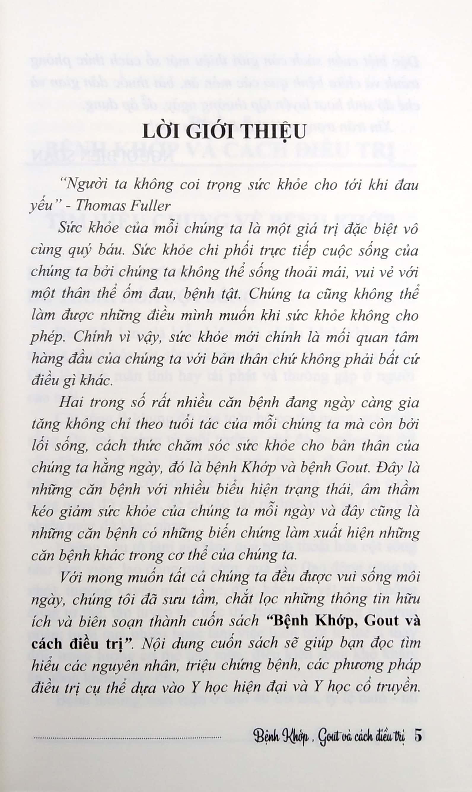 Bệnh Khớp, Gout Và Cách Điều Trị