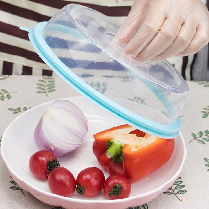 Nắp đậy thức ăn viền silicone
