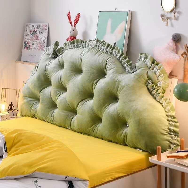 Tựa đầu giường đính khuy mẫu hoàng gia cao cấp 1m8