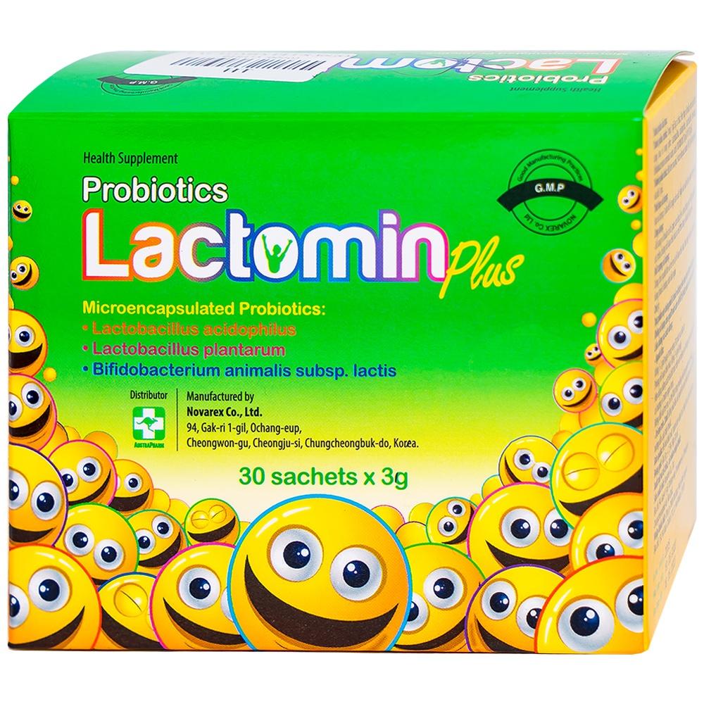 LACTOMIN PLUS - MEN VI SINH HÀN QUỐC HỘP 30 GÓI