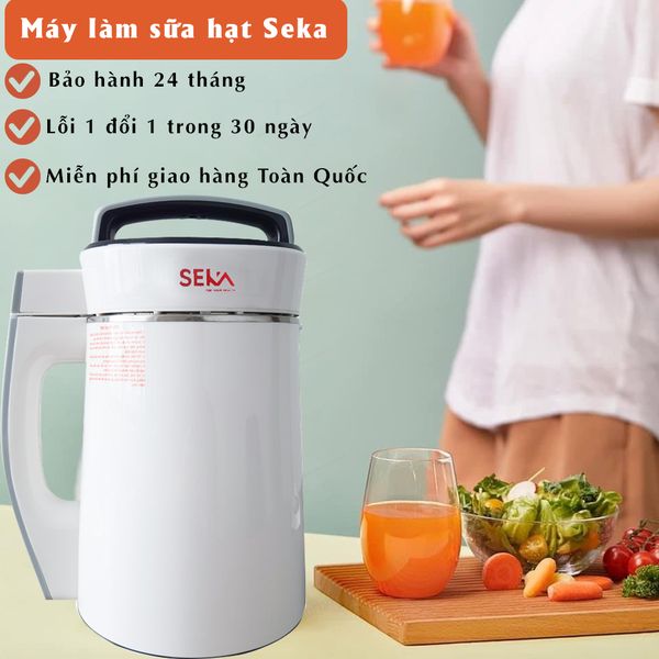 MÁY LÀM SỮA HẠT ĐA NĂNG SEKA LN-D28 10 CHẾ ĐỘ SIÊU TIỆN TRONG 1 CHIẾC MÁY - Hàng Chính Hãng