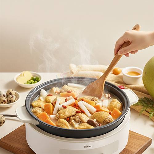 Nồi điện đa năng Bear 4 lít HP-4H40F - Hàng chính hãng