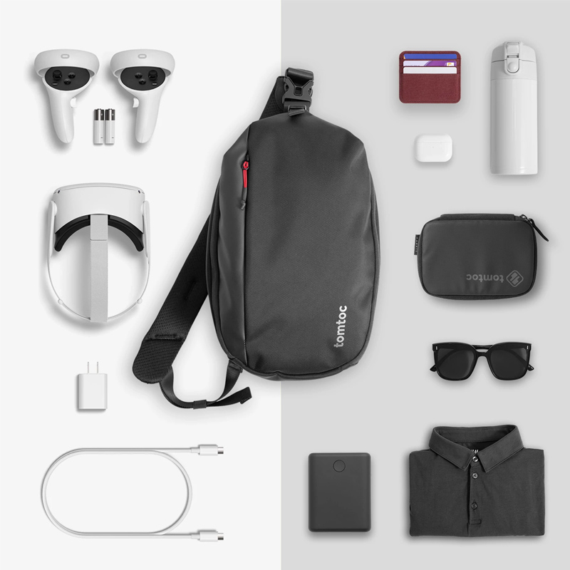 Túi Đeo Vai TOMTOC (USA) Meta/Oculus Quest 2 Sling Bag - A0530D1 - Hàng Chính Hãng