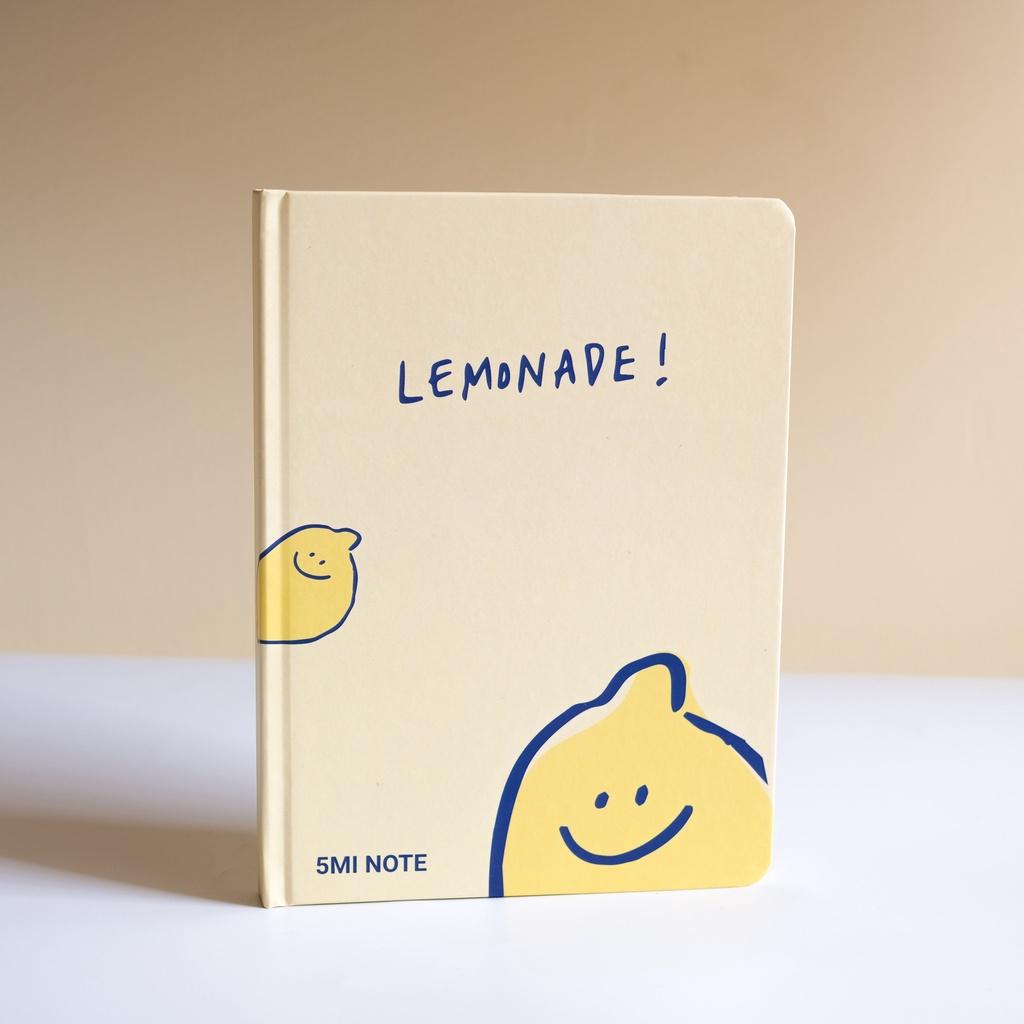 Sổ Tay Lemonade 5Mi Noté - Ruột Kẻ Ô Vuông 160 Trang 100gsm - Second Morning